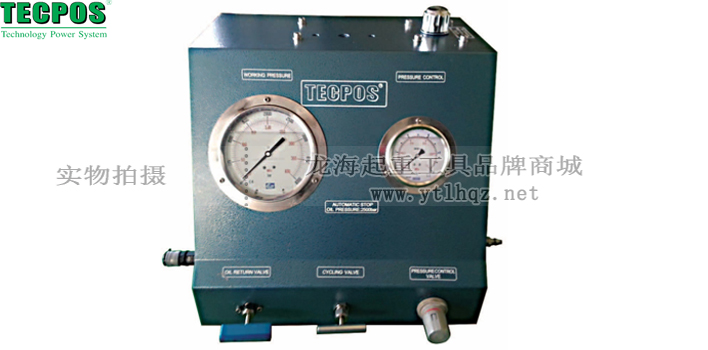 韓國TECPOS TDLU氣動液壓泵實物圖